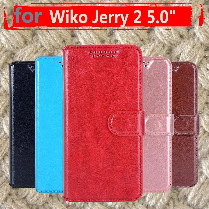 Per Wiko Jerry 2 Custodia Wiko Jerry2 Custodia Portafoglio Custodia In Pelle Pu Custodia Per Telefono Per Wiko Jerry 2 Custodia Flip Cover Posteriore 