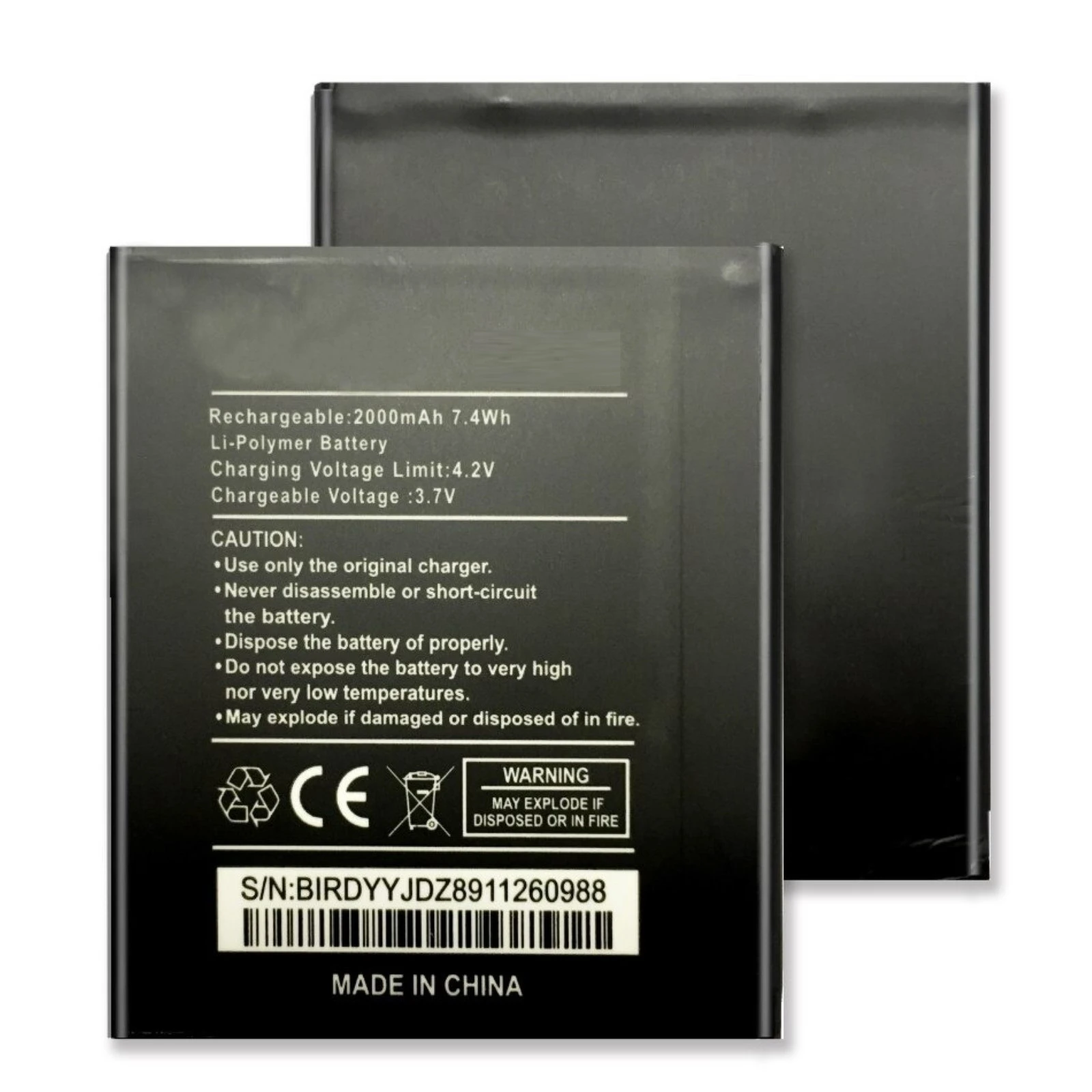 Batteria Per Wiko Fizz, Capacità Originale