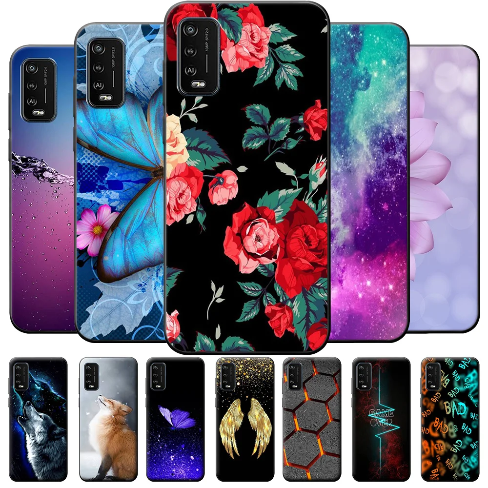 Per Wiko Power U20 Custodia In Silicone Fantasia Morbida Tpu Cover Posteriore Per Wiko Power U20 Custodia Per Telefono Per Wiko Power U20 Cover Fundas