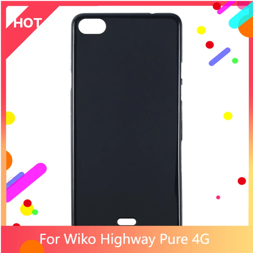 Custodia Per Autostrada Pure 4G Cover Posteriore In Silicone Morbido Opaco Tpu Per Wiko Highway Pure 4G Custodia Per Telefono Slim Antiurto