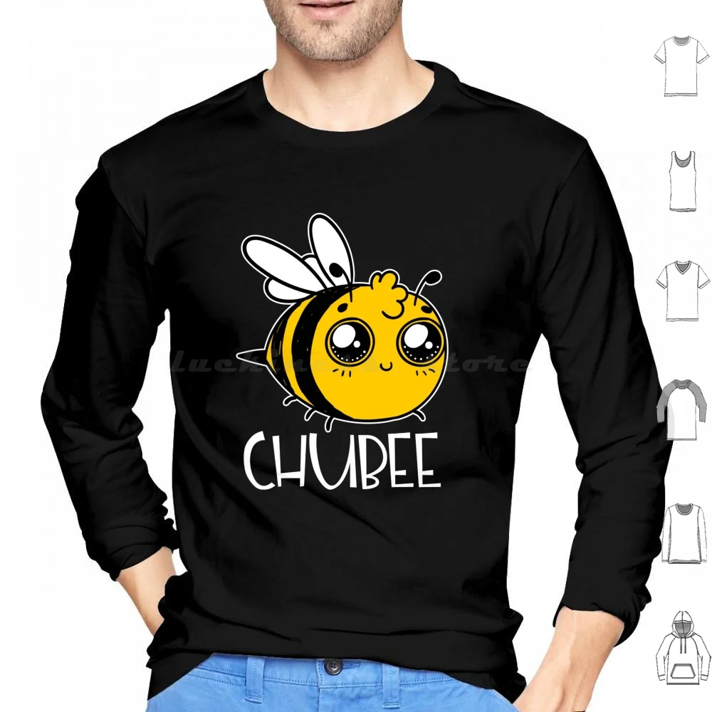 Chubby Bee Cartoon Kawaii Felpa Con Cappuccio In Cotone Manica Lunga Bee Bumblebee Weight Watchers Perdere Peso Unsporting Umoric Sarcasmo