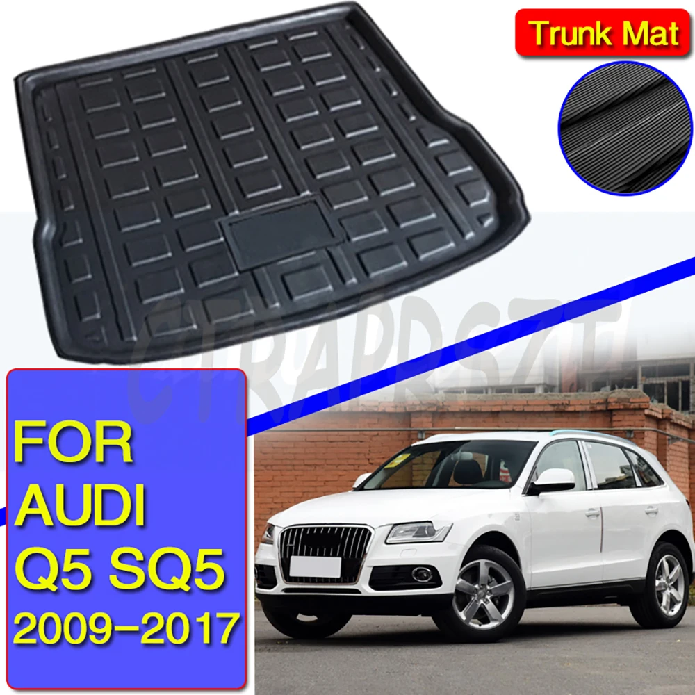 Tronco Posteriore Matt Tray Boot Liner Cargo Mat Pad Floor Carpet Mud Kick Per Audi Q5 Sq5 2008-2017 2010 2011 2012 2013 2014 2015