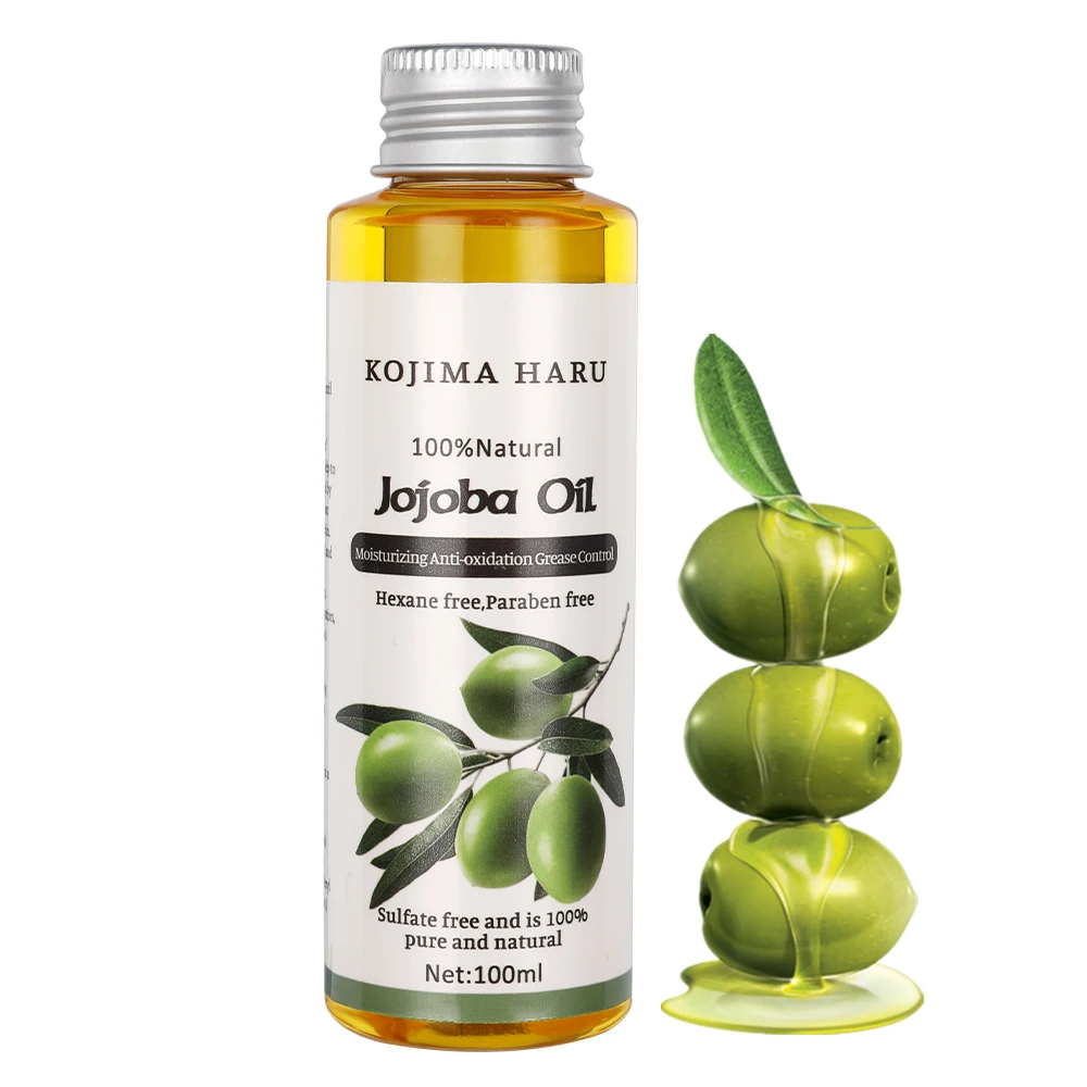 100Ml Olio Di Jojoba Biologico Naturale Massaggio Viso E Corpo Olio Rilassante Idratante Idratante Miglior Prodotto Per Il Controllo Della Cura Della 