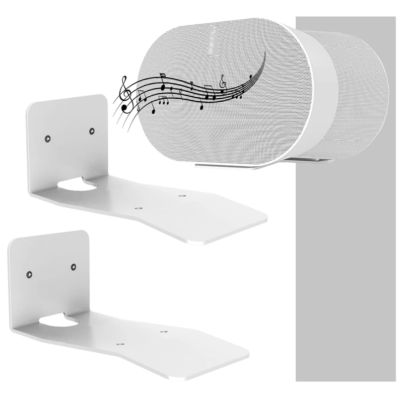 Supporto Da Parete Per Altoparlante Sonos Era 300, Supporto Per Staffa Da Parete Per Altoparlante In Metallo Era 300 Accessori 2 Pezzi