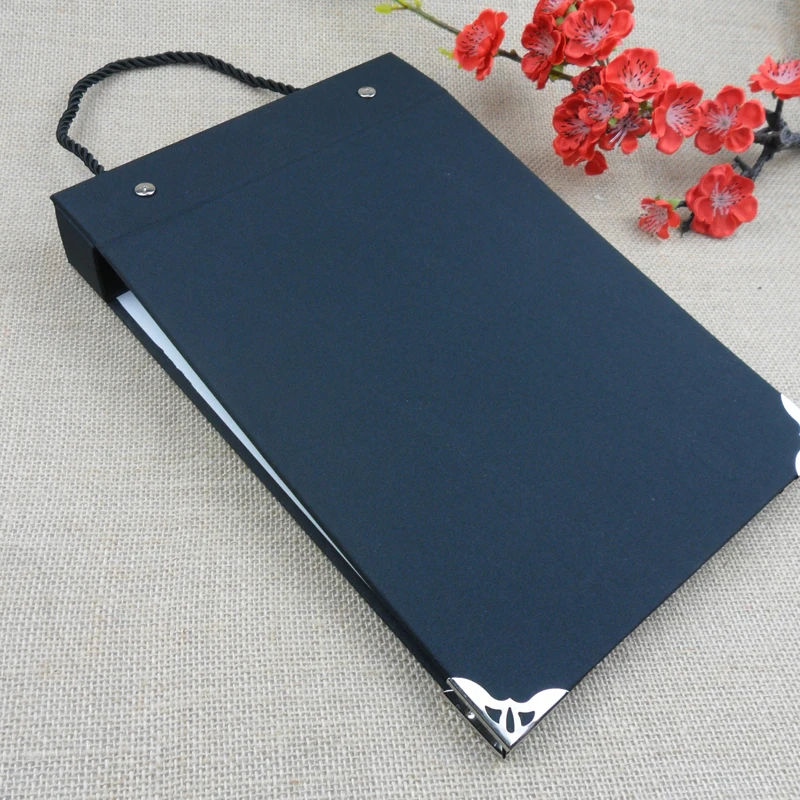 A4 Swatch Book Cover Campioni Di Tessuto Materiale Tessile Stack Book Leather Cartone Stackbook Flip Fold Display Binder