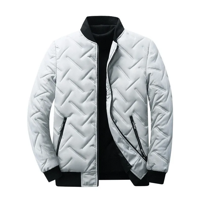 2024 Uomo Puffer Parka Solid Warm Jacket Mens Japanese Streetwear Winter Jacket Mens Fashion Coat Coppia Giacche Per Uomo
