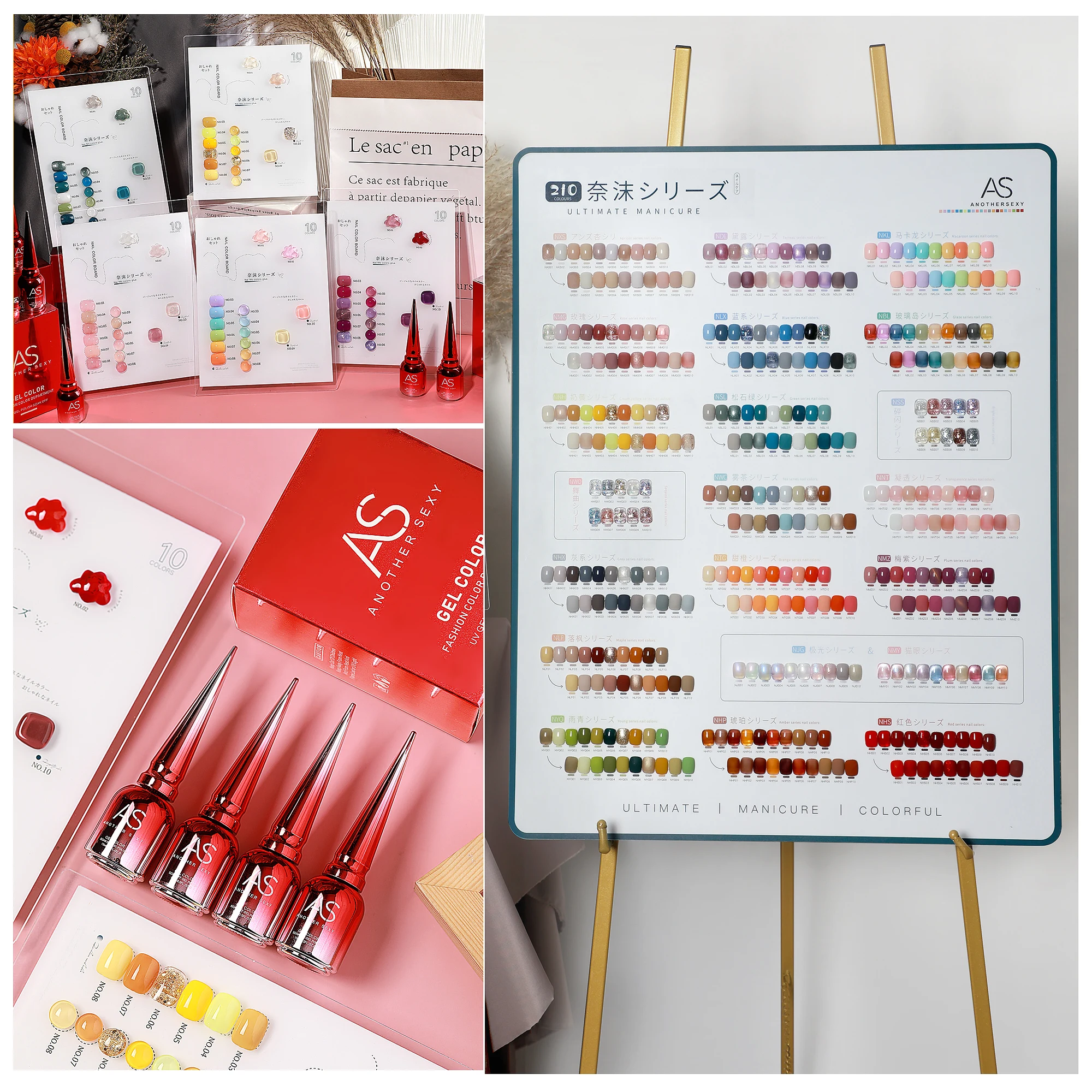 As Set Di Smalti Per Gel Per Unghie 210 Colori Scegli Kit Da 10 Pezzi Un Altro Gel Uv Regalo Per Smalto Per Unghie Sexy