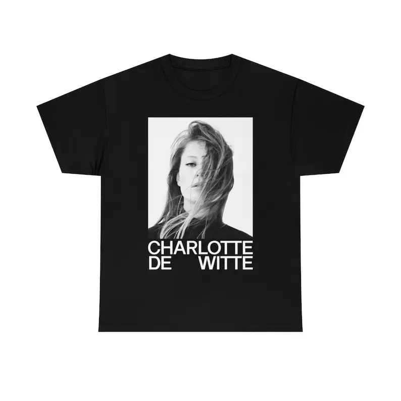 Charlotte Dj Wit Essential T Shirt Cotone Pesante Maniche Lunghe O Corte