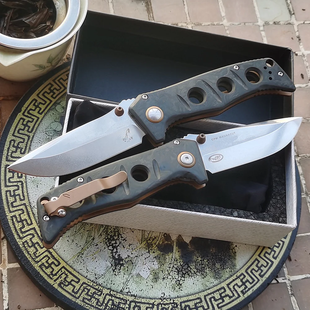 Jufule 2023 Sibert Mini Adamas 273 Buona Schiuma In Fibra Di Carbonio Mark Cpm Magnacut Blade Rondelle In Rame Camp Hunting Tool Coltello Pieghevole