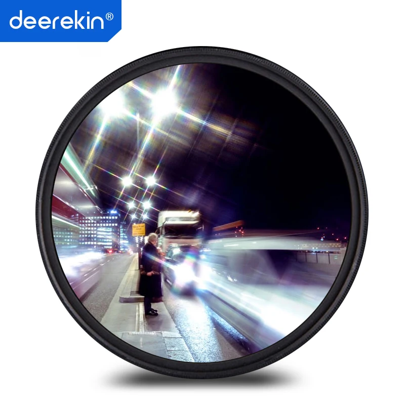 Deerekin 46 Millimetri 6X (6 Punti) Star Effetto Filtro Per Fujifilm Olympus Panasonic Lumix G 25 Millimetri F/1.7 Lens