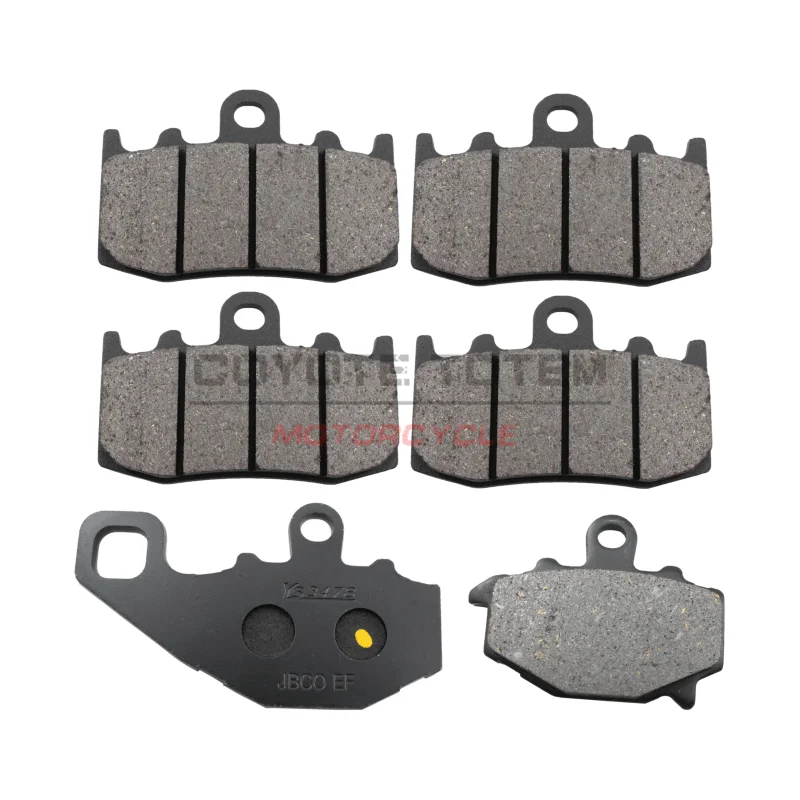 Pastiglie Freno Anteriori E Posteriori Moto Kawasaki Zr400 Zephyr 1997-2001 Zzr 400 1993-1999 Zzr 600 Zzr 600 2006-2007 Zx6R Zx9R