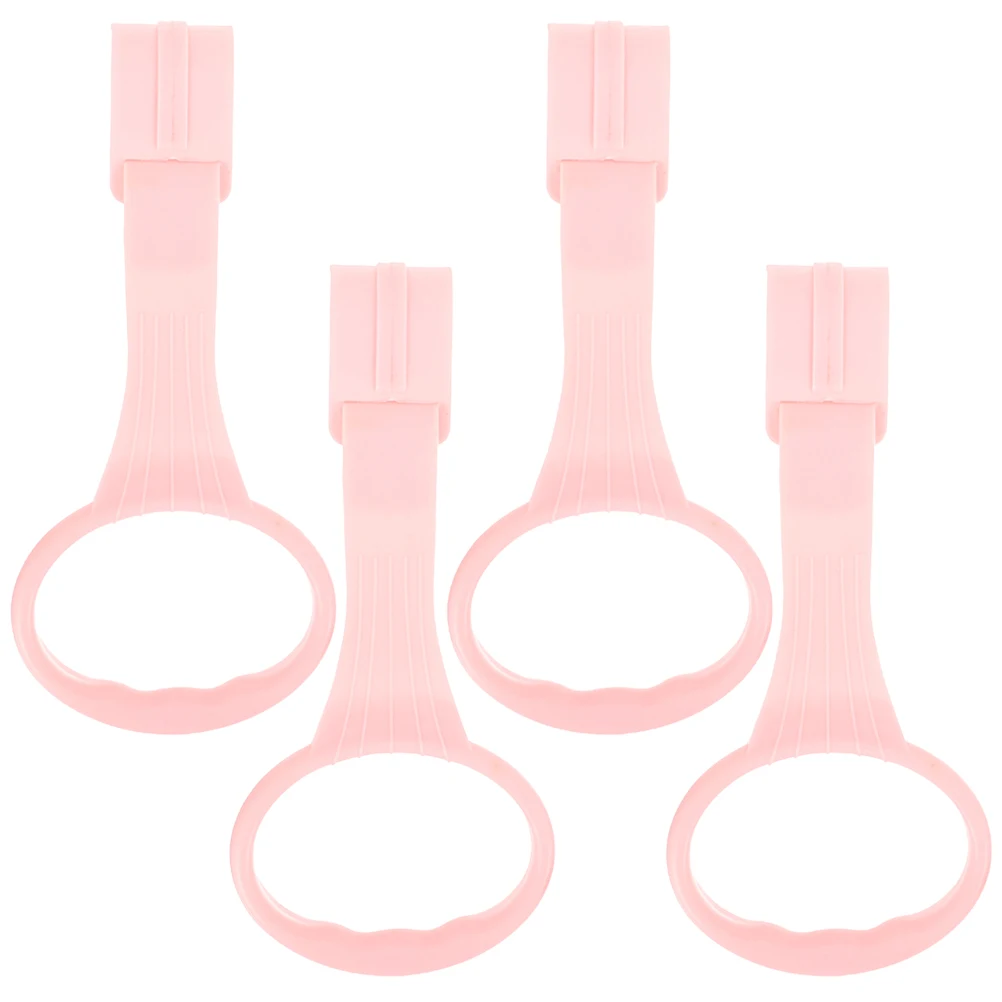 4Pcs Baby Bed Anello In Piedi Baby Nursery Bed Rings Up Stand Walking Culla Ring Baby Pull Ring Toy Gym Toys Hand Infant Standing