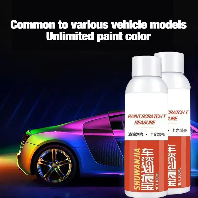 100Ml Auto Scratch Repair Wax Auto Scratch Removal Spray Cars Coat Scratch Repair Vernice Lucidata Swirls Per Veicoli Autos