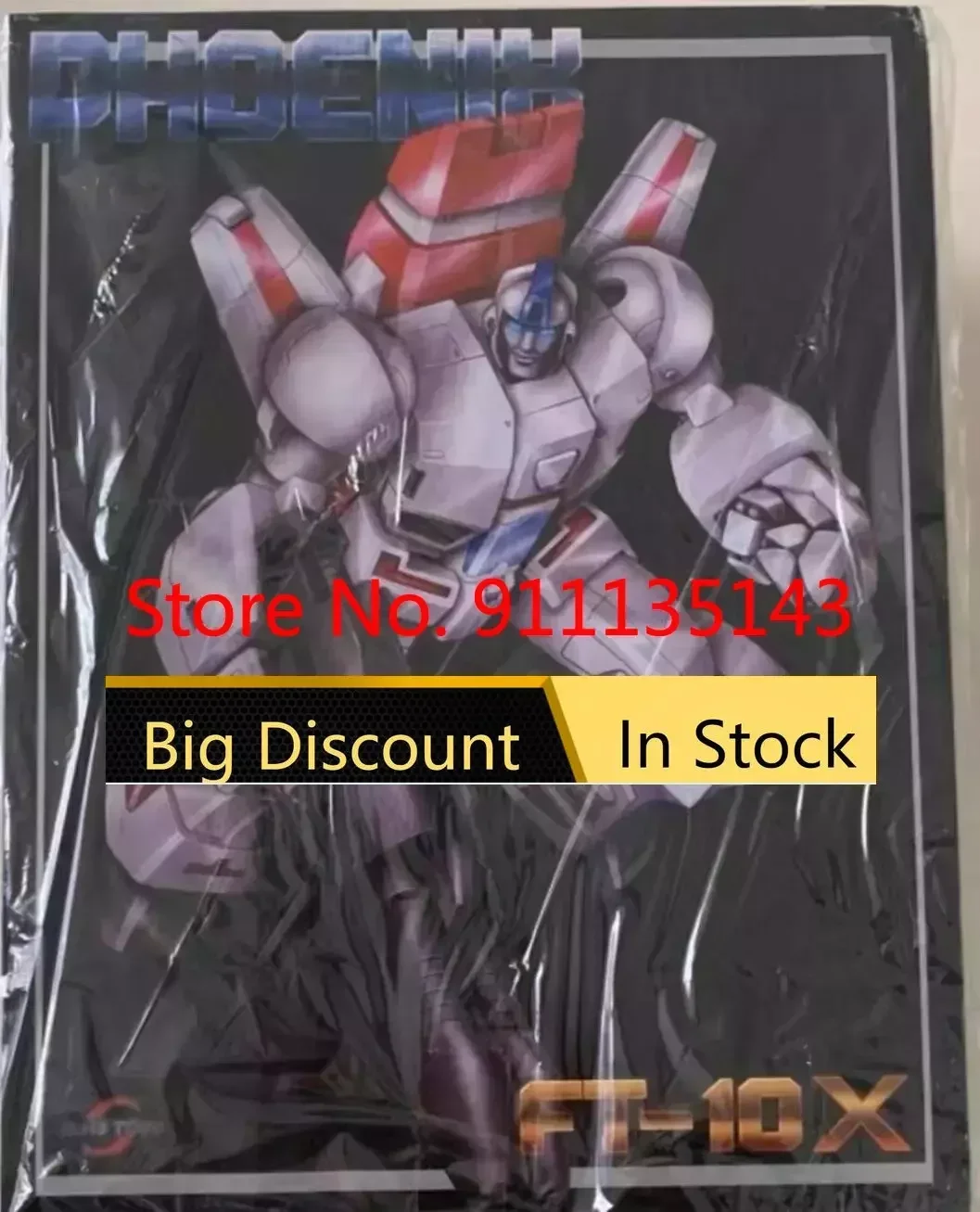 Fanstoys Ft-10X Phoenix Skyfire Ft10X Metallic Paint Limited Ver In Stock