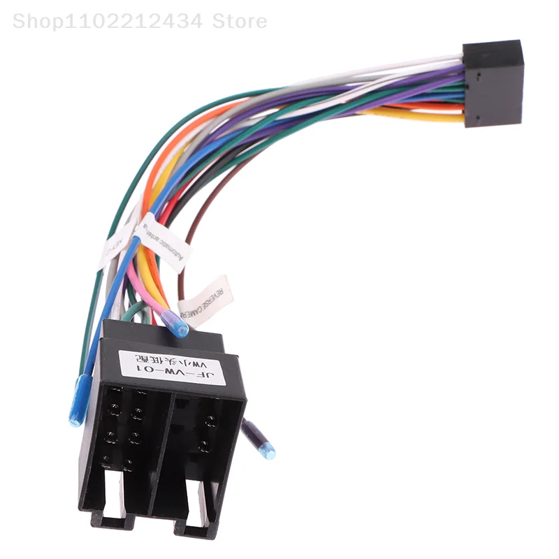 Abs Universal Mash Plug To Female Connector Cablaggio Per Il Pioniere Aeg Audiovox Car Stereo Radio A 16 Pin Adattatore Cavo Iso