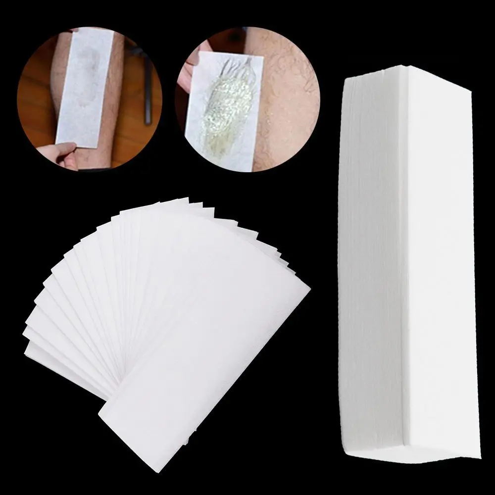20Pcs Hair Removal Non-Woven Wax Paper Rolls Body Cloth Hair Remove High Quality Hair Removal Epilator Wax Strip Paper Skin Care