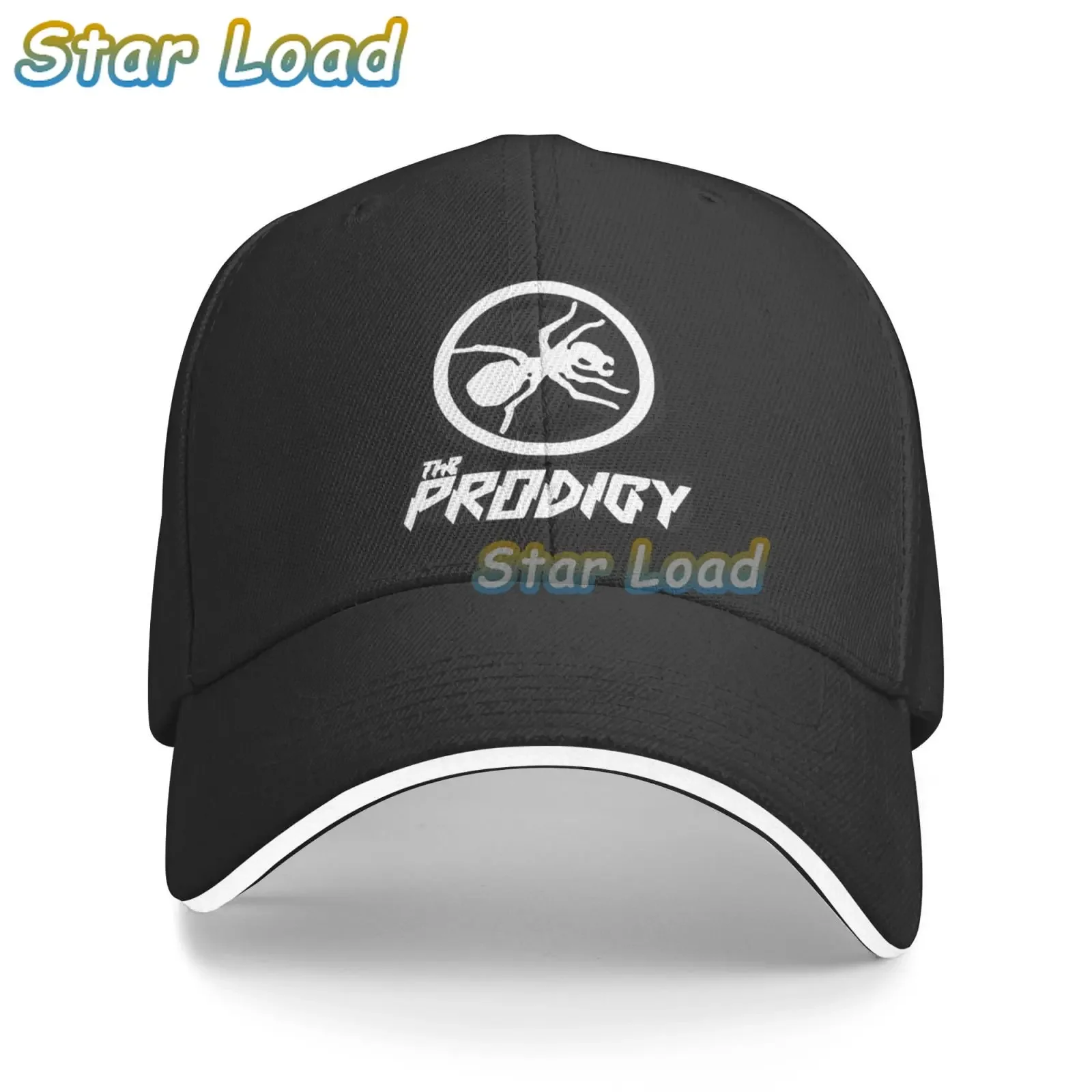 Black Casual Boys Printed Fish Caps I Cappelli Snapback Unisex Con Stampa Di Moda Da Uomo Prodigy