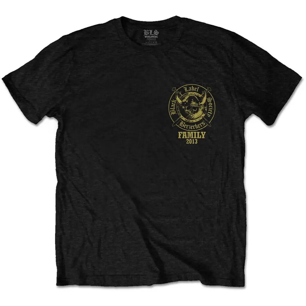 Black Label Society Berzerkers T-Shirt Nera-Ufficiale