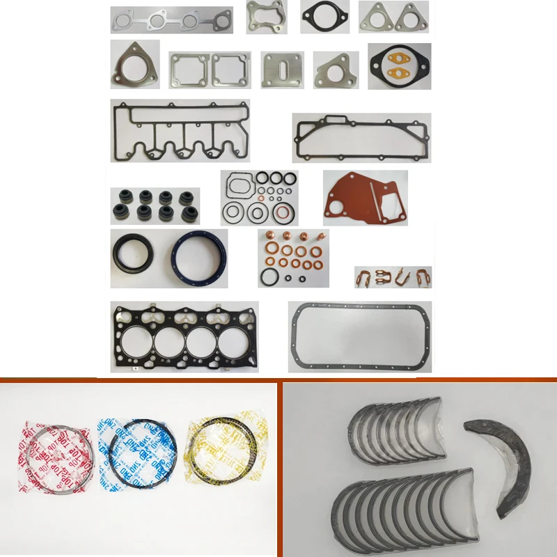 4Le1 4Le2 4Le2T Motore Completo Guarnizioni Set Kit Albero Motore Cuscinetto Di Biella Pistone Anello Per Hitachi Ex55 Ex50U Zax70 Zax55 Sk75