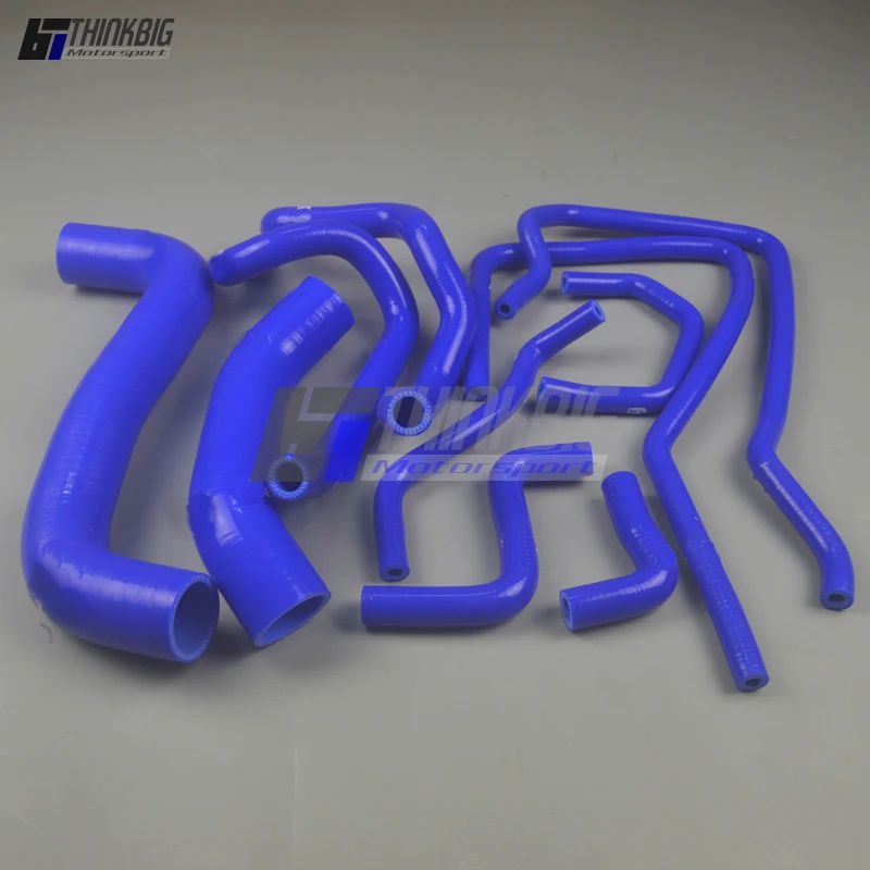Kit Tubo Radiatore In Silicone Per Subaru Impreza Wrx/Sti Gd Ej205/Ej257 Usdm 2002-2007 (10 Pezzi)
