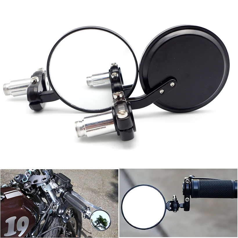 High Qualtiy 22Mm 7/8'' Handlebar Motorcycle Rear View Mirrors For Ducati 848 999 1098 1199 Corse Diavel Monster 600 696 796 851