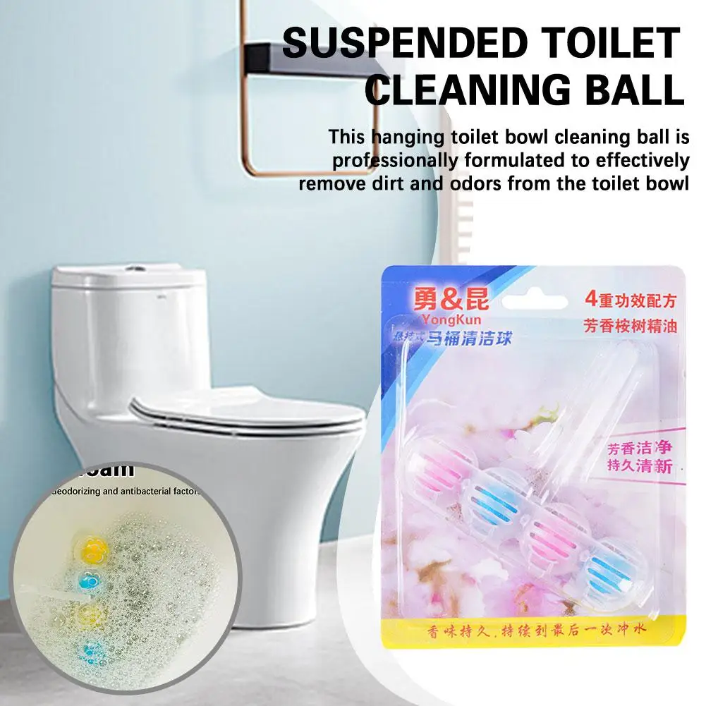 Ciotola Del Water Hanging Cleaner Balls Strong Urine Dirt Cleaning Bagno Deodorante Cleaner Forniture Per La Decontaminazione Air Fryshe B6O7