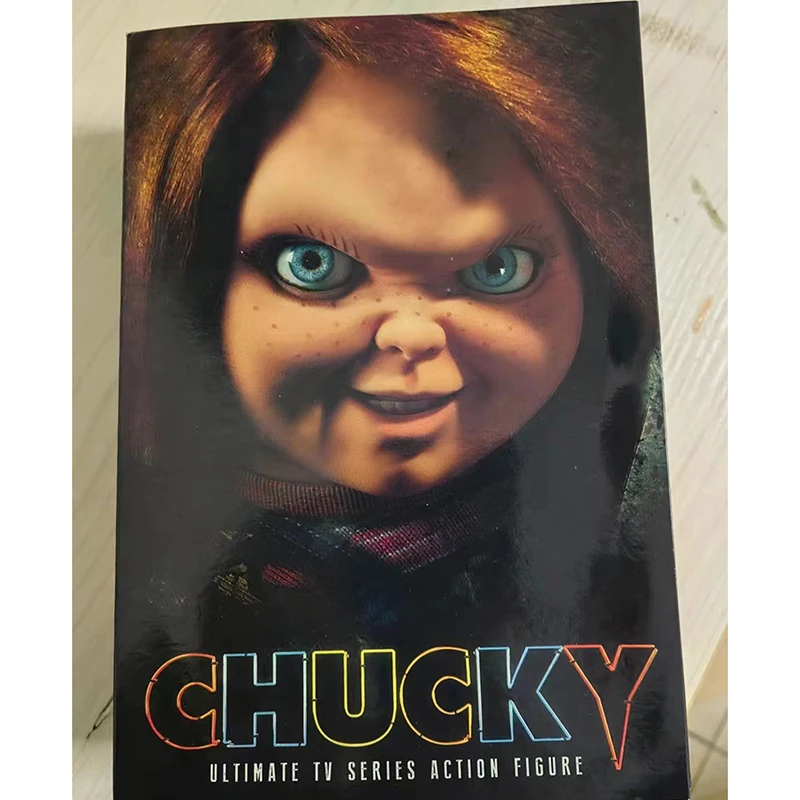 Nuovo Tipo Neca Chucky Good Guys Children'S Ultimate Tv Series Action Figure Gioca Spaventoso Sposa Di Chucky Collection Model Decor Toys