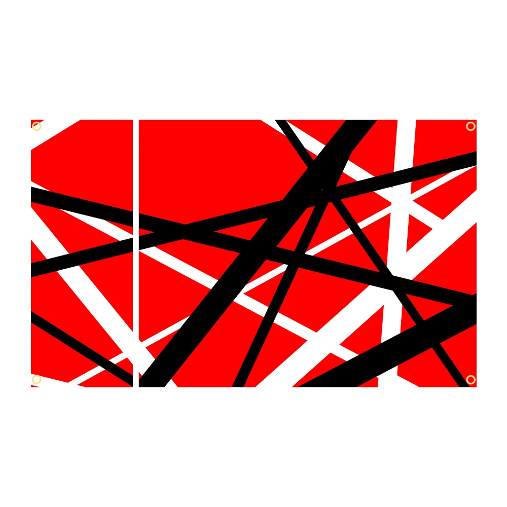 Qlflag 3 X5Fts Van Halen Rock Band Flag Evh 5150