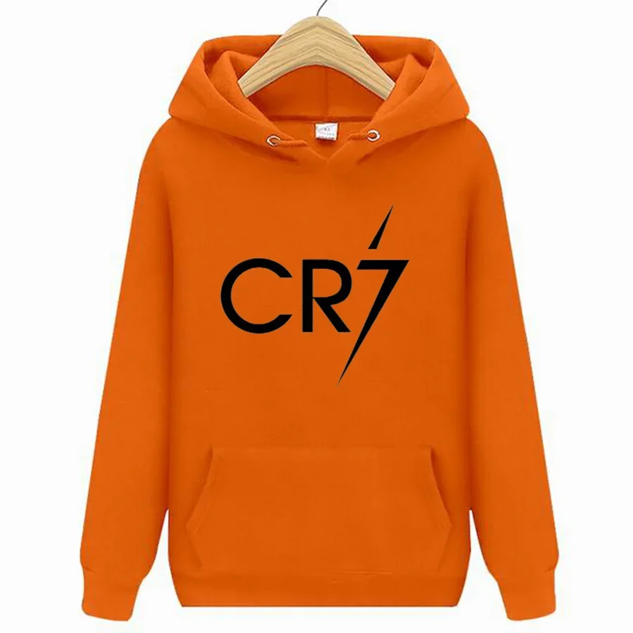 Cristiano Ronaldo Felpa Con Cappuccio Cr7 Print Streetwear Football Football Star Uomo Donna Felpe Moda Felpe Con Cappuccio Top Pullover