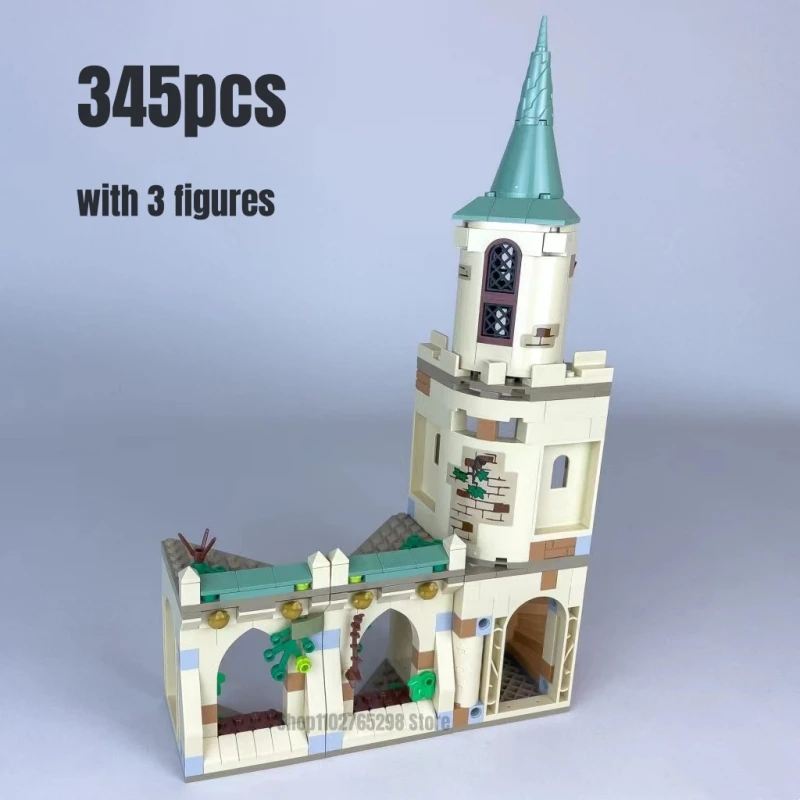 345Pcs Courtyard Rescue Building Blocks Modello Fit 76401 Giocattoli Per Bambini Regalo Di Natale