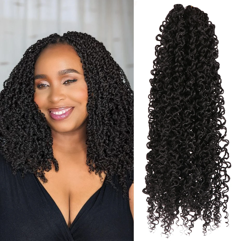 Nido Per Capelli Pre-Twist Passion Twist Hair Bohemian Yanky Twist Crochet Trecce Crespi Twist Intrecciare I Capelli Per Le Donne Nere