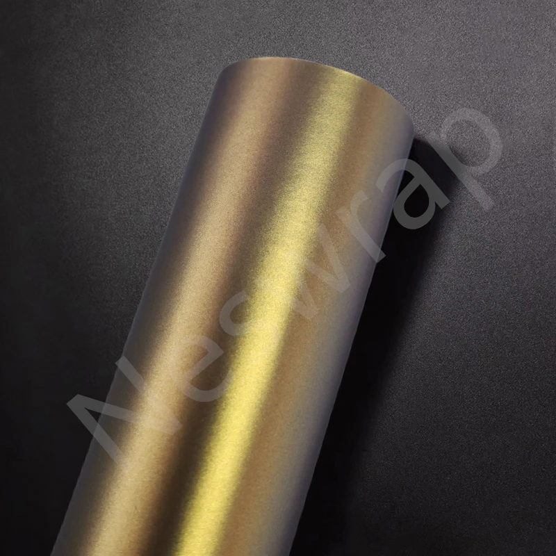 Premium Ultra Metal Sunset Gold Vinyl Wrap Ultra Metal Dreamy Gold Vinyl Wrap Film Bubble Free Per Car Wrap Garanzia Di Qualità