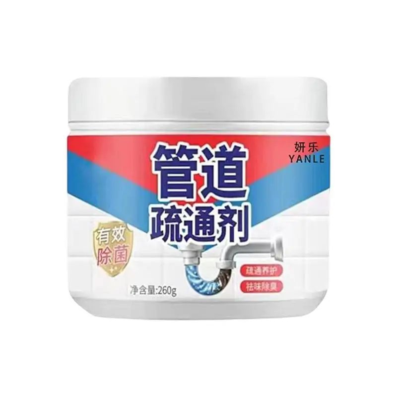 Tool Cleaning Powerful Kitchen Pipe Dredging Agent Dredge Deodorant 260Ml/G Toilet Sink Drain Cleaner Sewer Fast Cleaning Tools