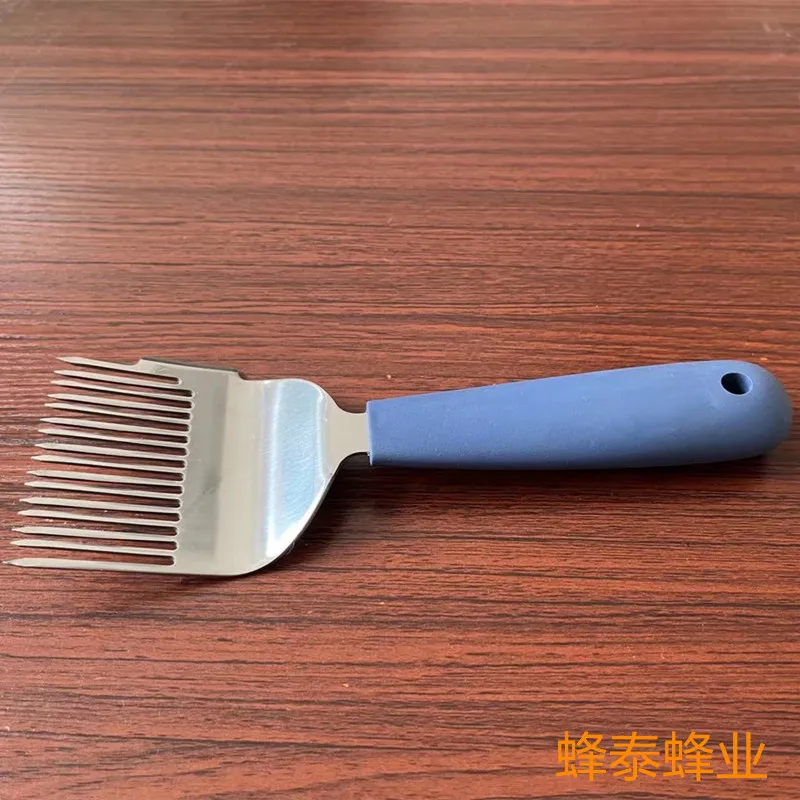 Forchetta Da Taglio Per Miele Con Manico Blu Da 2 Pezzi Manico Blu Forchetta Da Taglio Per Miele In Acciaio Inossidabile Con Manico Morbido Pala Da Ta