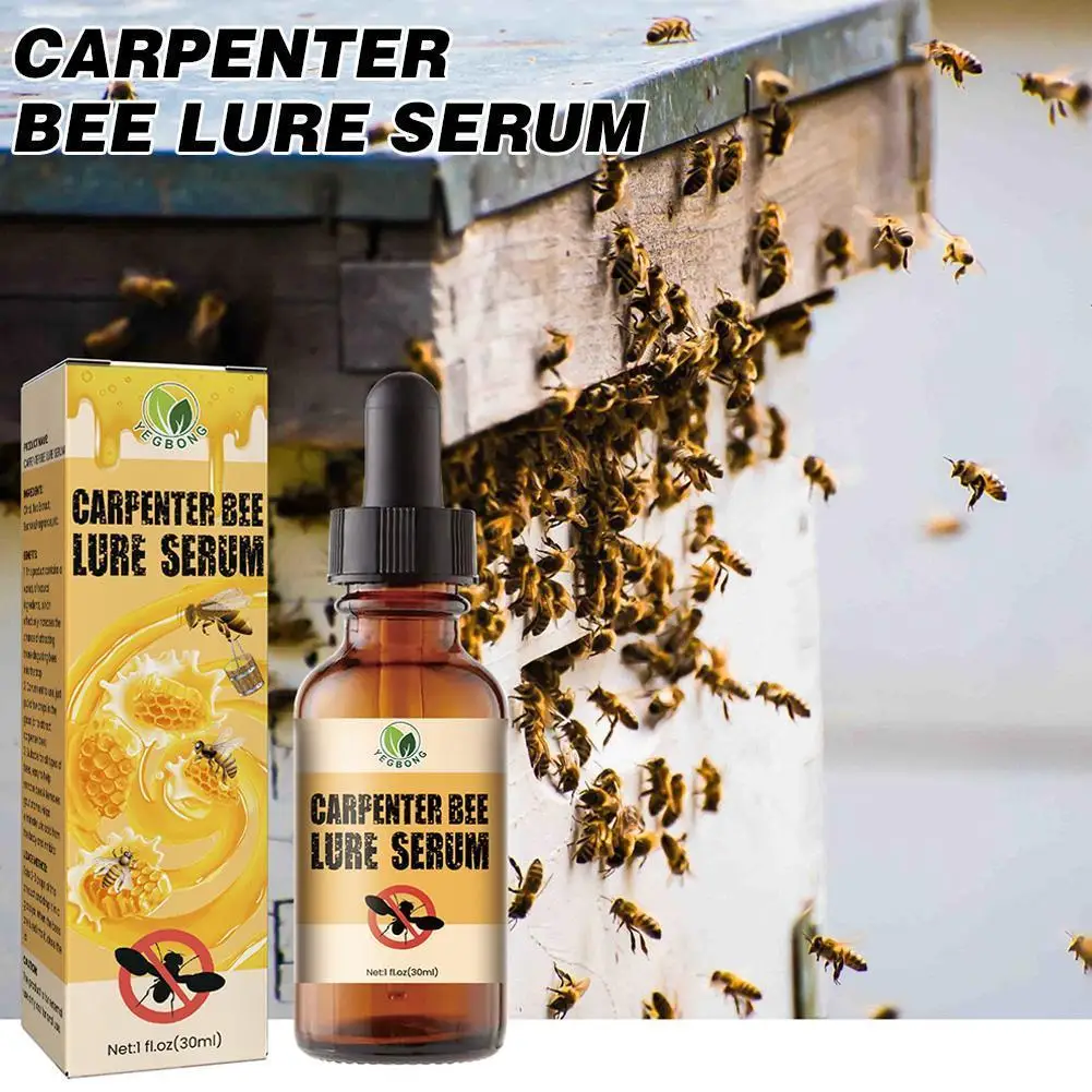 Bee Easy Attractant Essence 30Ml Lure Bait Honey Tool Trappola Per Apicoltura Colony Honey Pots Bee Attract Bee Hive M6C1