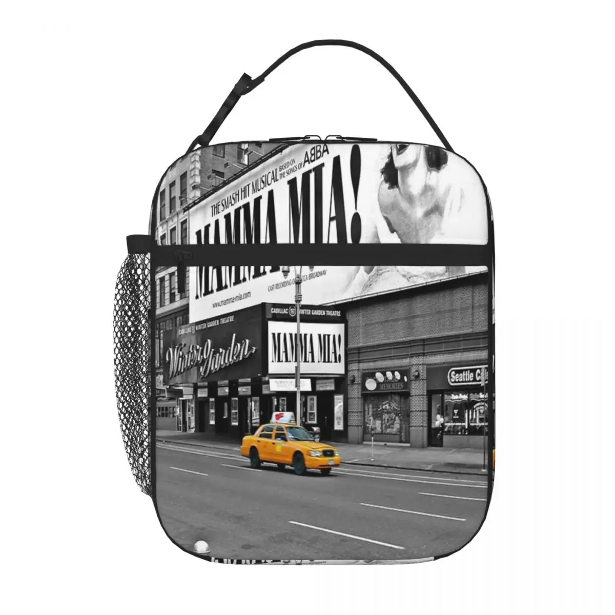 Nyc Yellow Cabs Mamma Mia Lunch Tote Thermo Bag Kid'S Lunch Box