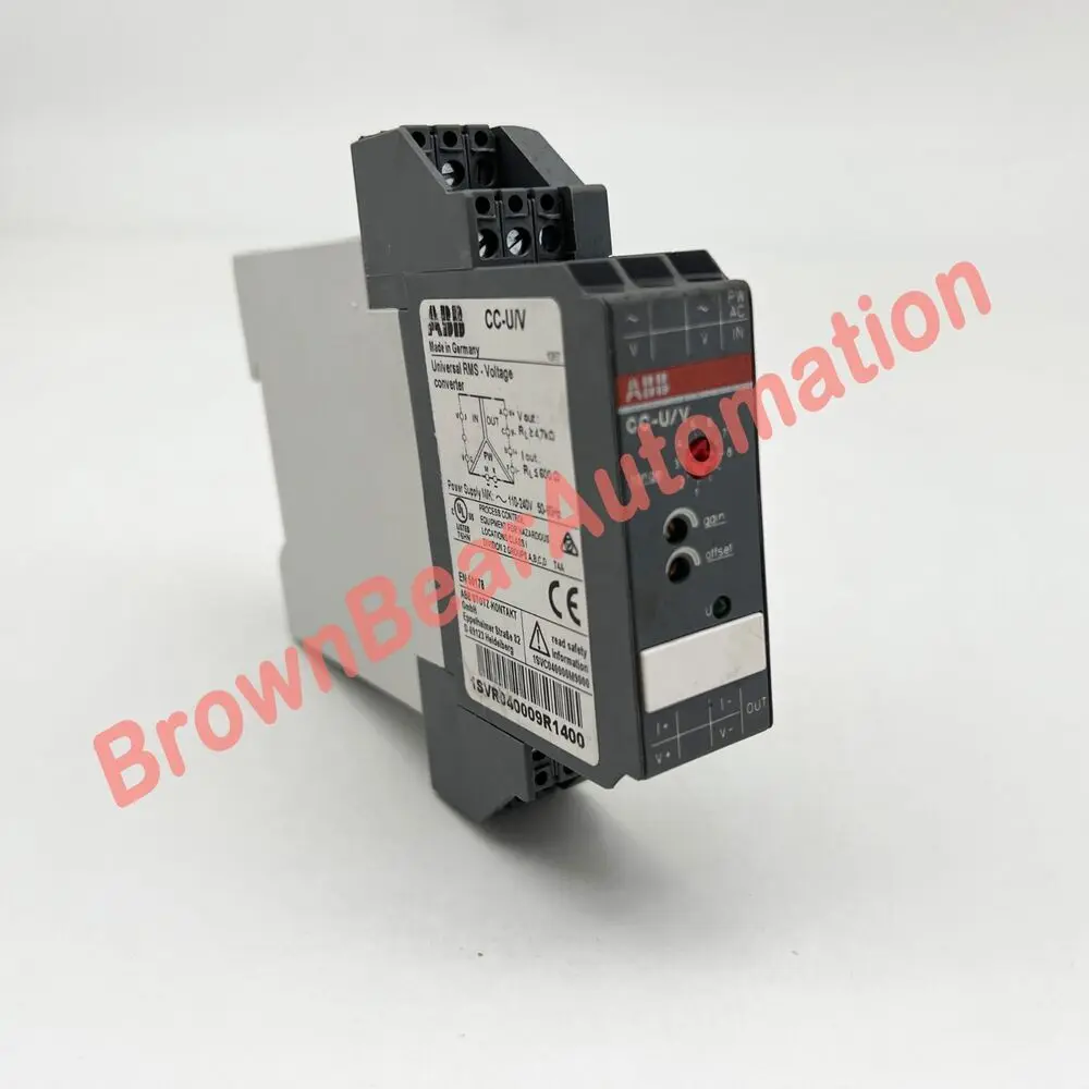 Disponibile Usato Senza Scatola Originale Abb 1Svr040009R1400 Cc-U/V Asea Brown Boveri