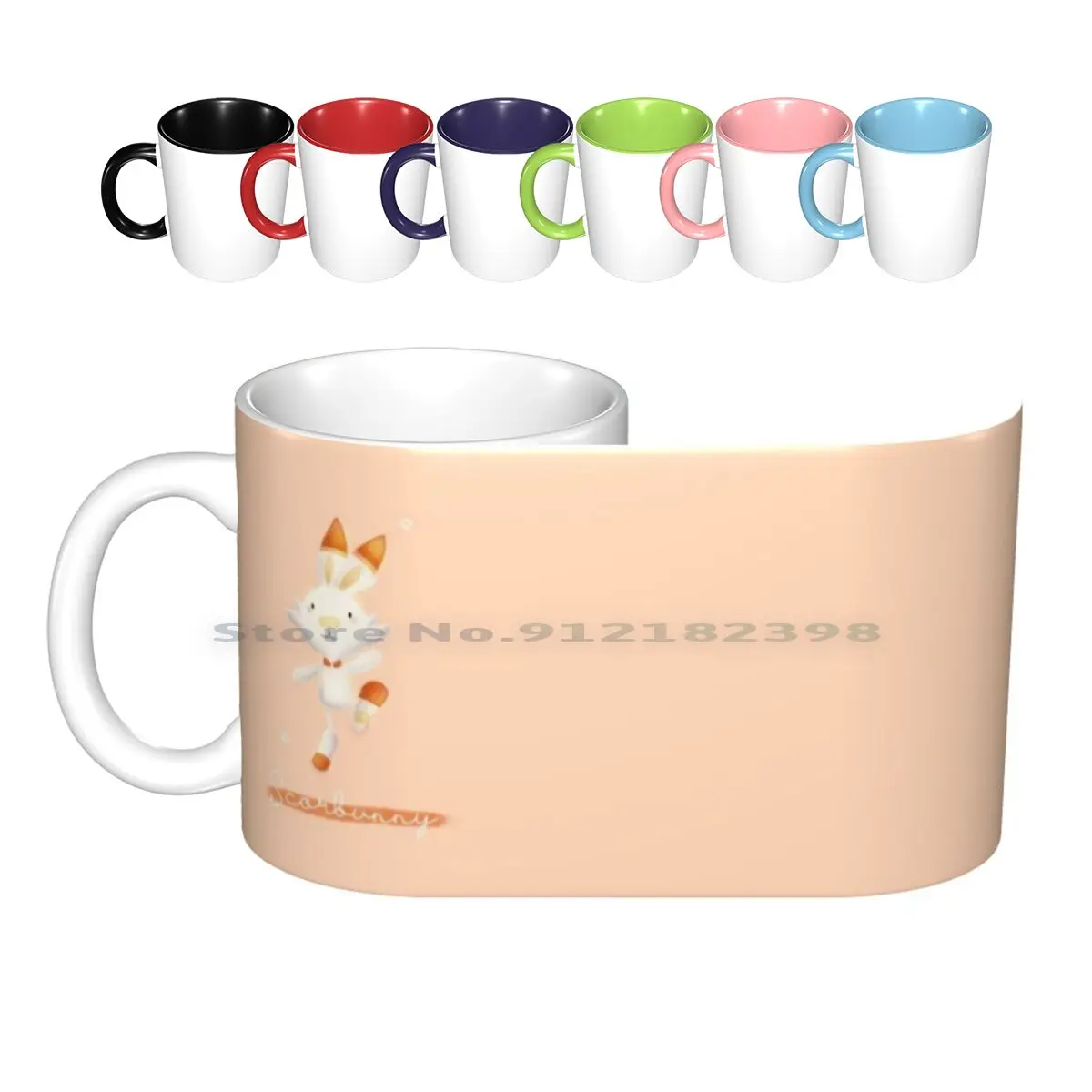 Scorbunny Tazze In Ceramica Tazze Da Caffè Tazza Da Tè Al Latte Scorbunny Grookey Sobble Galar Shield Sword Gen 8 Shield Sword Sword And Shield