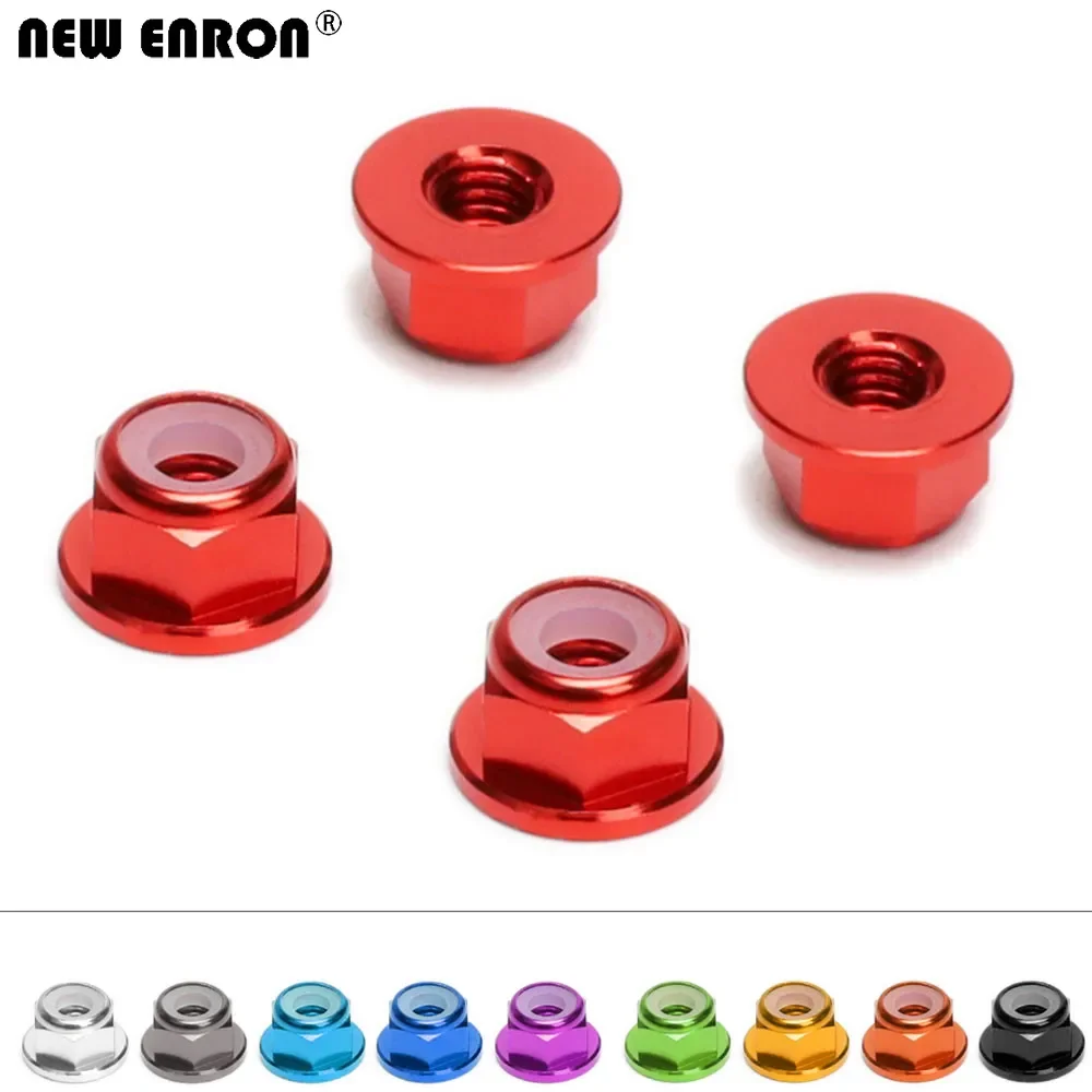 Nuovo Enron Alluminio #1747 #3647 M4 Dadi Ruota Per Rc Car 1/16 1/10 Traxxas E-Revo Vxl Slash 2Wd Rustler Stampede Rally Trx-4