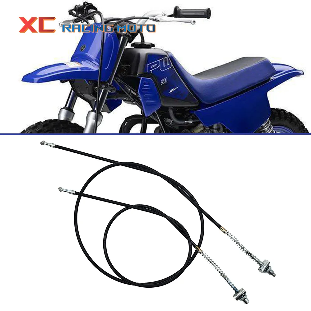 Motorcycle Dirt Pit Bike Kids Bike Front Brake Cable Wire Line & Rear Brake Cable Fit For Yamaha Pw50 Py50 Pw Py 50 Motocross