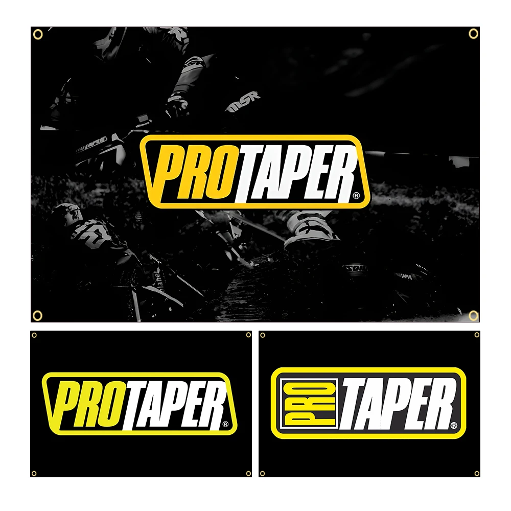 3Jflag 90X150Cm Pro Taper Flag Moto Racing Car Man Camera Da Letto Decorazione D'Interni Banner Arazzo