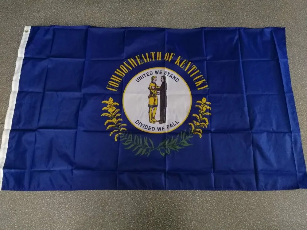 Yehoy 90*150Cm Stati Uniti Stati Uniti Comunismo Della Bandiera Del Kentucky