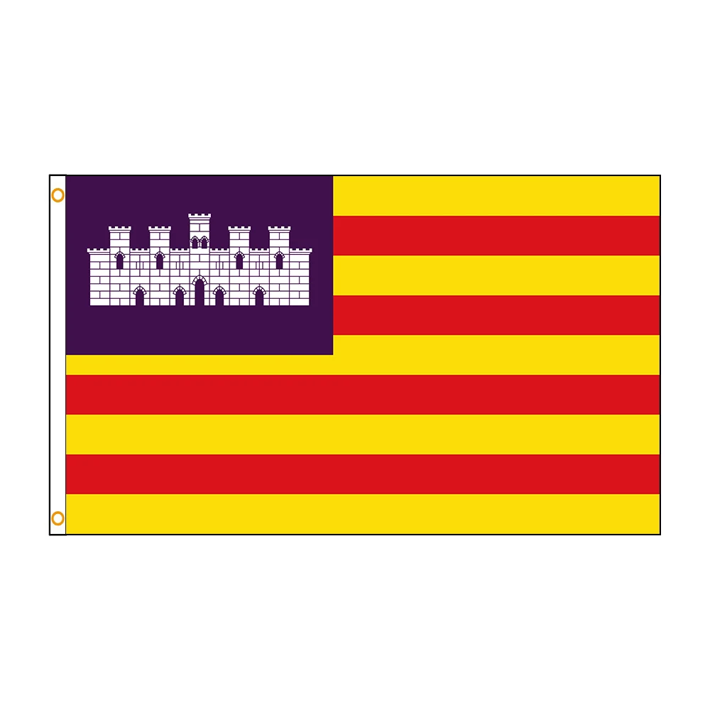 90X150Cm La Bandiera Delle Isole Delle Isole Delle Isole Delle Isole Delle Isole Spagnole Decorazione Banner Flagland