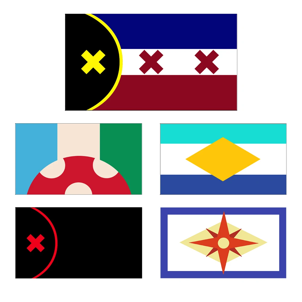90 X150Cm Kinokingdom Dreamsmp 3X5 Ft Lmanberg Dream Smp Kinoko Kingdom Flags