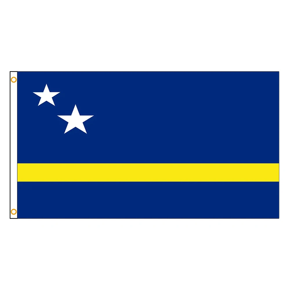Bandiera Curacao 90 X150Cm 3 X5Ft
