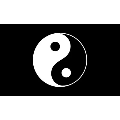 90X150 Cm Yin-Yang Yinyang Pace Tao Taoismo Yin Yang Bandiera Per La Decorazione