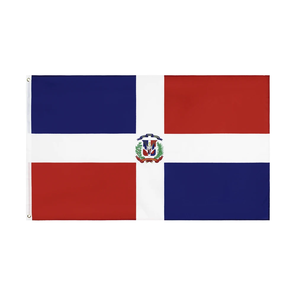 Flaghub 60X90 90X150Cm Do Bandiera Dominica Repubblica Ceca Per La Decorazione