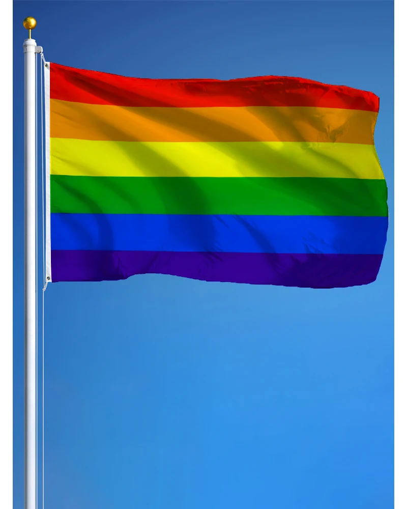 60X90Cm 90X150 Gay Gay Gay Rainbow Pride Flag Banner Arazzo