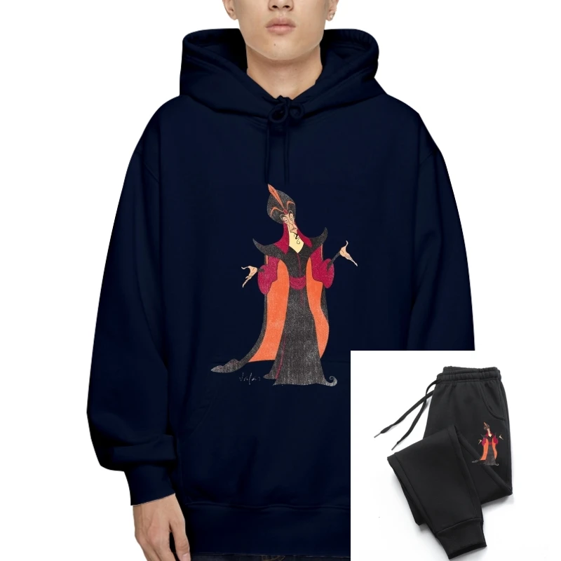 Titolo: Aladdin Jafar Ladies White Hoody Men Hoody