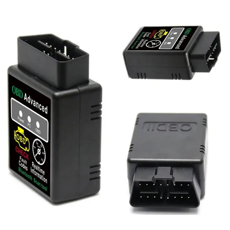 Scanner Hh Obd Elm327 V1.5 Bluetooth-Compatibile Per Pc Android Obdii Elm 327 1.5 Bt Adapter Code Reader Strumenti Diagnostici